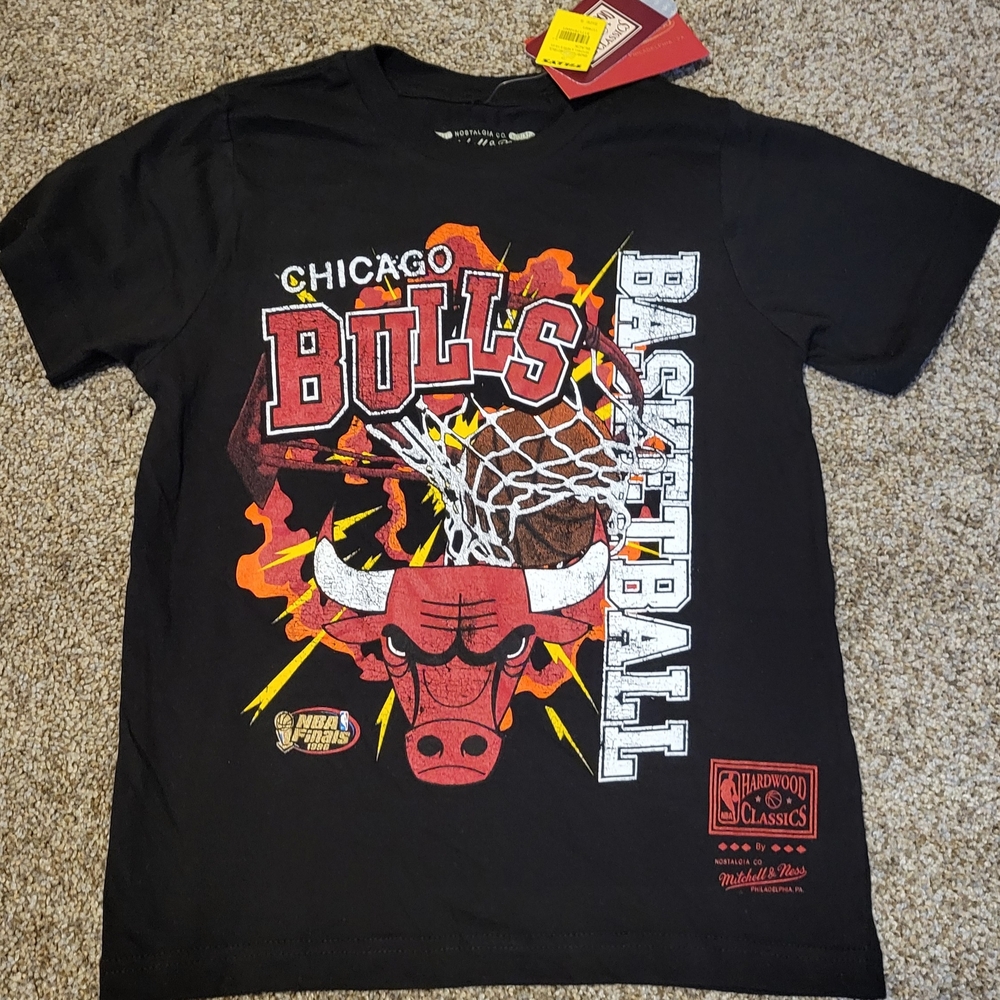 Mitchell & Ness Kids Chicago Bulls T-Shirt